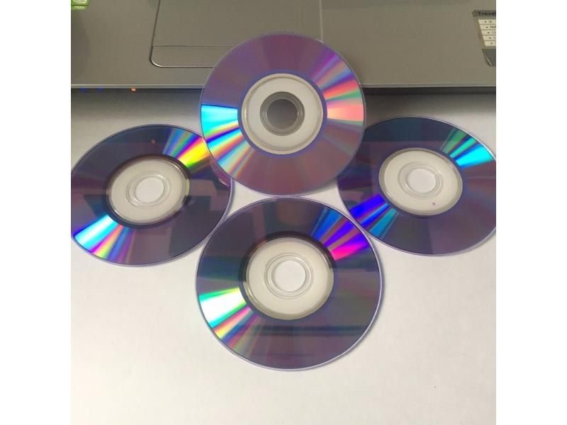 10 Discs 0.3 Defect Rate 1.4GB 8cm Mini Blank Printable DVD R Carousel 1
