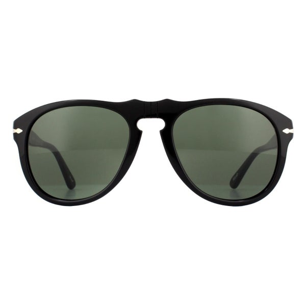 Persol Sunglasses 0649 95/31 Black Green 52mm Carousel 1