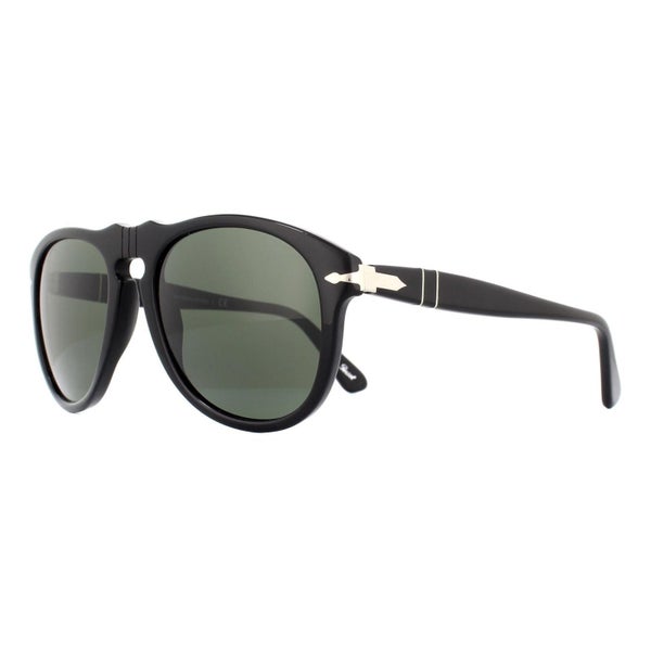 Persol Sunglasses 0649 95/31 Black Green 52mm Carousel 2