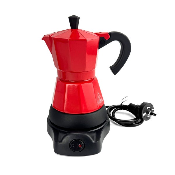 Mornest Electric Aluminium Moka Coffee Maker Espresso Italian Classic auto po... Carousel 1