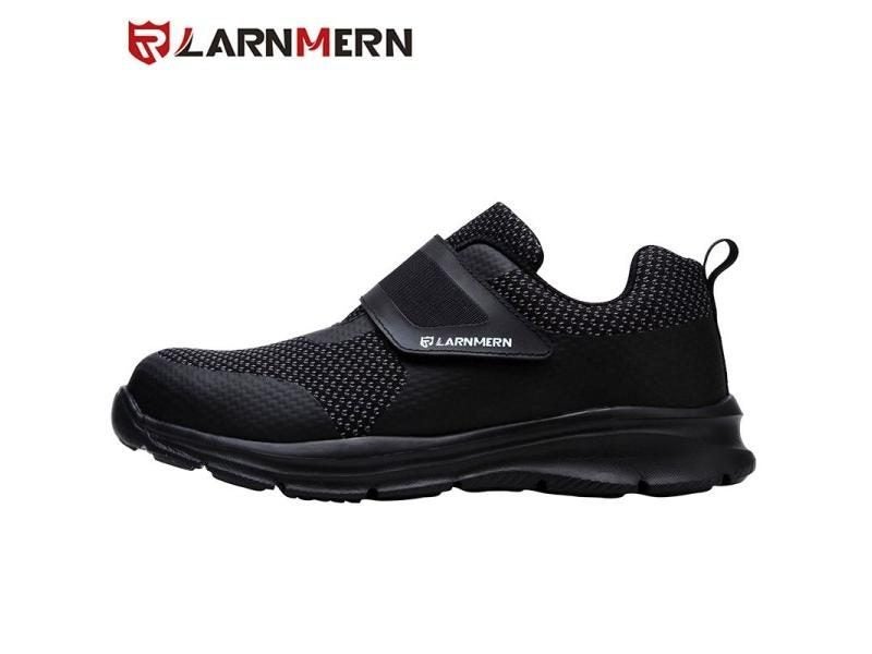 LARNMERN Men's Safety Shoes Steel Toe Construction Protective Footwear Carousel 1