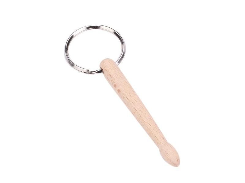 Mini Drumsticks Keychain Beech Drum Sticks Percussion Music Gift Carousel 1