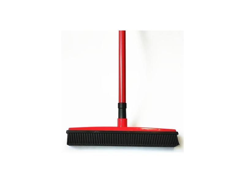 Floor Hair Broom Dust Scraper Pet Rubber Brush Carpet Carpet Cleaner Sweeper No Carousel 1