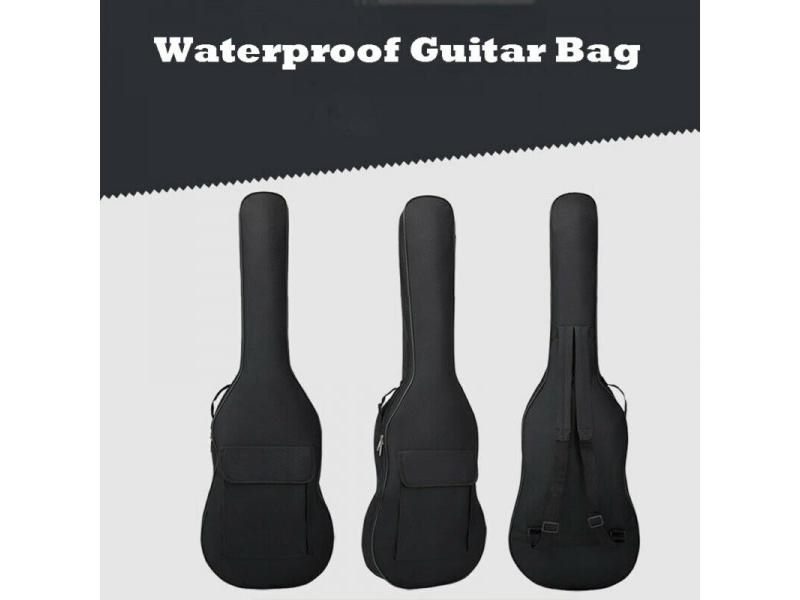 Local Stock Double Straps Padded Waterproof Electric Bass Guitar Bag Gig Bag Carousel 1