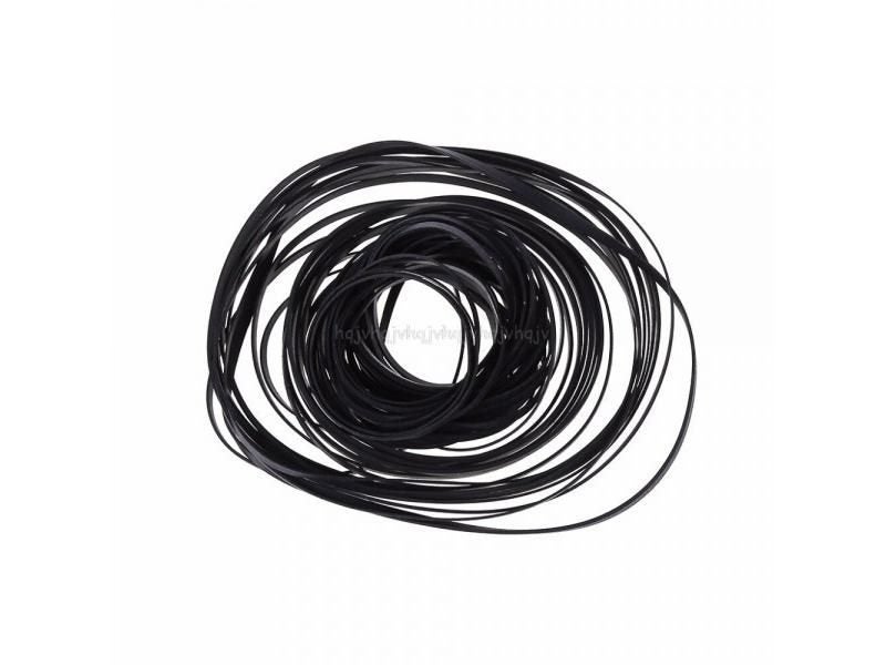50PCS Universal Mix Cassette Tape Machine Belts For Recorders Walkman CD DVD Carousel 1