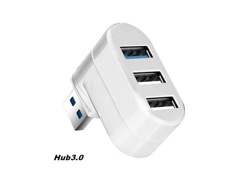 3 Port Multi USB Hub Mini For Laptop/PC Computer Accessories Carousel 1