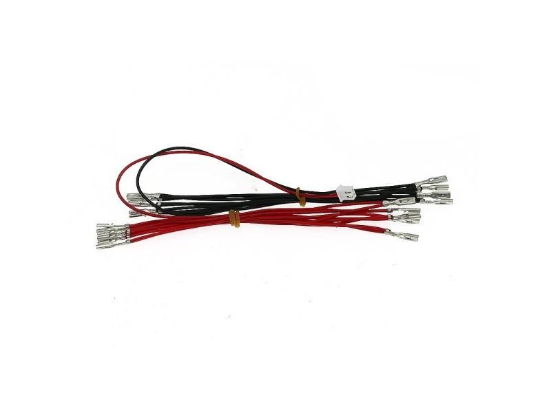 5V 12V Illuminated Light Bulb Cable W/6.3mm/2.8mm Quick 2 Pin To USB Encoder Carousel 1
