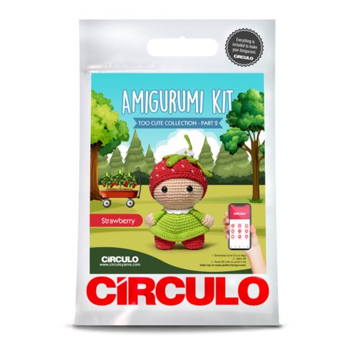 Circulo Amigurumi Kit (Too Cute 2) Strawberry Carousel 1