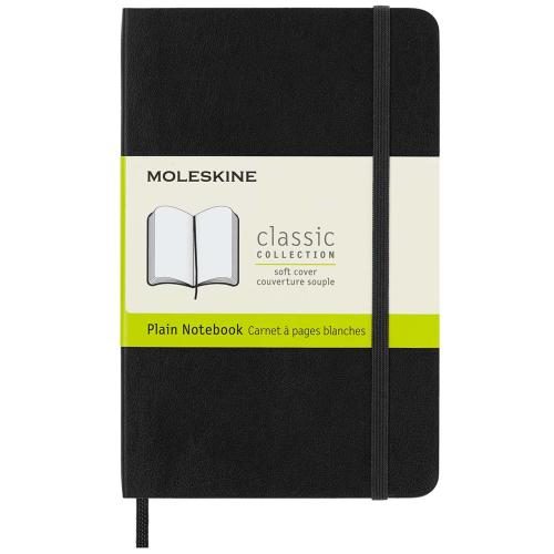 Moleskine QP613 Notebook Pocket Black Soft Cover Plain [QP613] Carousel 1