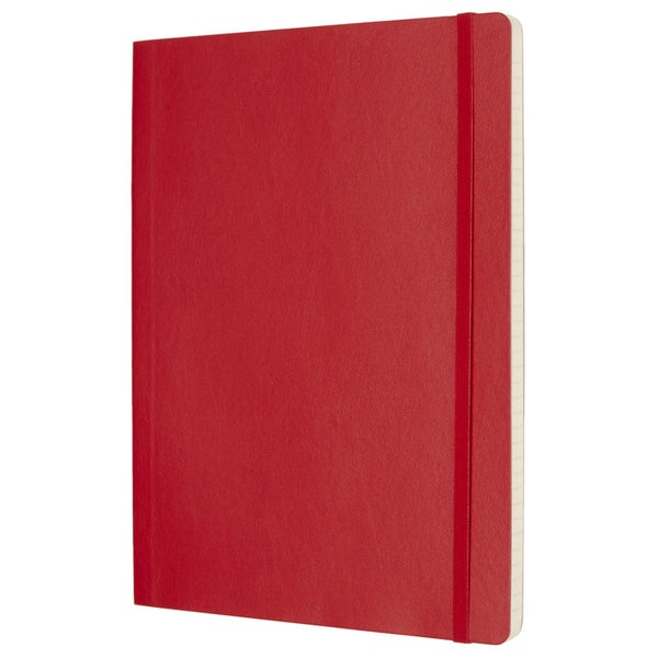 Moleskine QP621F2 Notebook XL Scarlet Red Soft Cover Ruled [QP621F2] Carousel 2