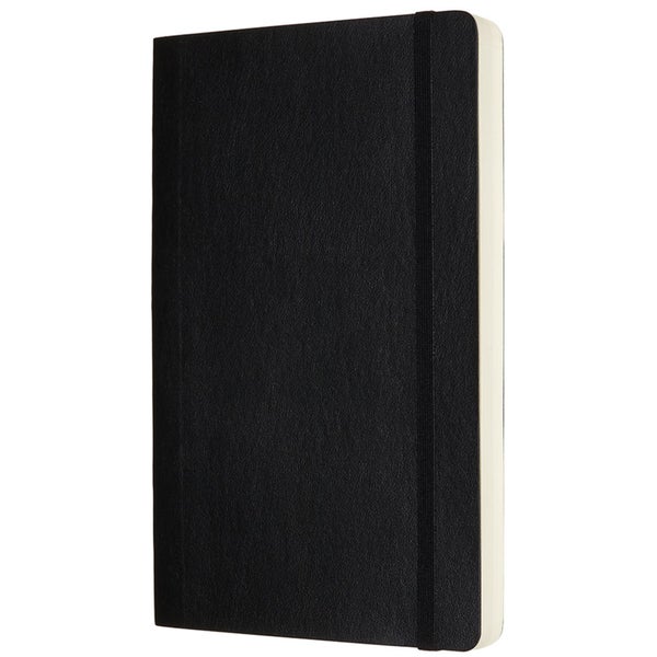 Moleskine QP618EXP Notebook Expanded Large Black Soft Cover Plain [QP618EXP] Carousel 2