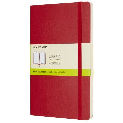 Moleskine QP618F2 Notebook Large Plain Scarlet Red Soft [QP618F2] Carousel 1