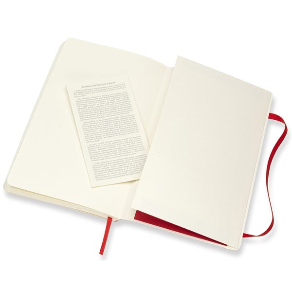 Moleskine QP618F2 Notebook Large Plain Scarlet Red Soft [QP618F2] Carousel 5