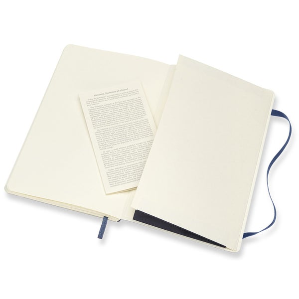 Moleskine QP618B20 Notebook Large Plain Sapphire Blue Soft [QP618B20] Carousel 5