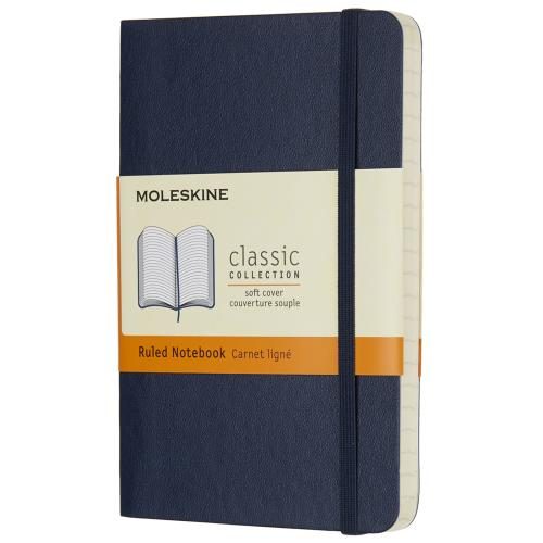 Moleskine QP611B20 Notebook Pocket Ruled Sapphire Blue Soft [QP611B20] Carousel 1