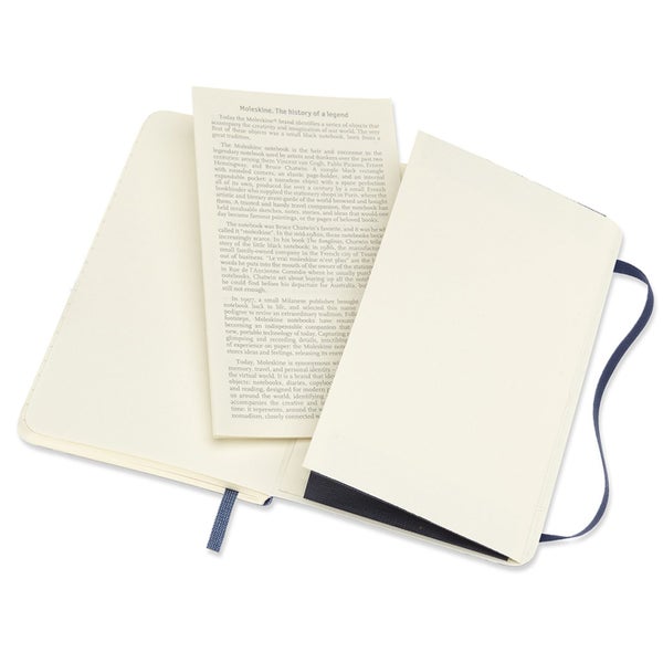 Moleskine QP611B20 Notebook Pocket Ruled Sapphire Blue Soft [QP611B20] Carousel 5