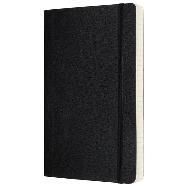 Moleskine QP616EXP Notebook Expanded Large Black Soft Cover Ruled [QP616EXP] Carousel 2