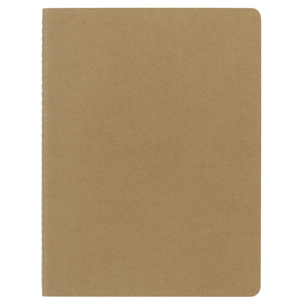 Moleskine QP421 Cahier Journals XL Kraft Brown Ruled Pack 3 [QP421] Carousel 2