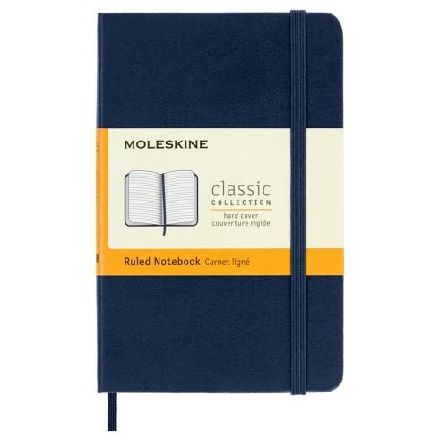 Moleskine MM710B20 Notebook Pocket Hard Cover Ruled - Sapphire Blue [MM710B20] Carousel 1