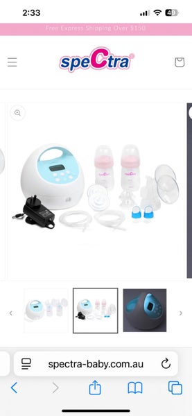 Spectra Breast pump double electric62933721324162111