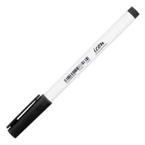 Okin IWMFBLK Whiteboard Marker Slim Barrel Fine Tip Black [IWMFBLK] Carousel 1