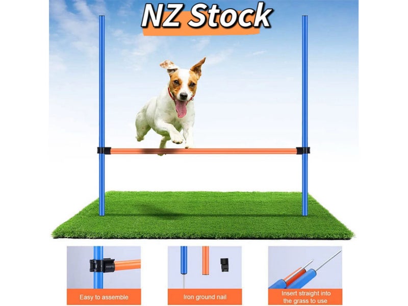 Pet Dog Training Agility Jump Bar Carousel 1