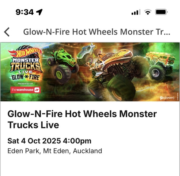 Hot wheels monster trucks live show Carousel 1