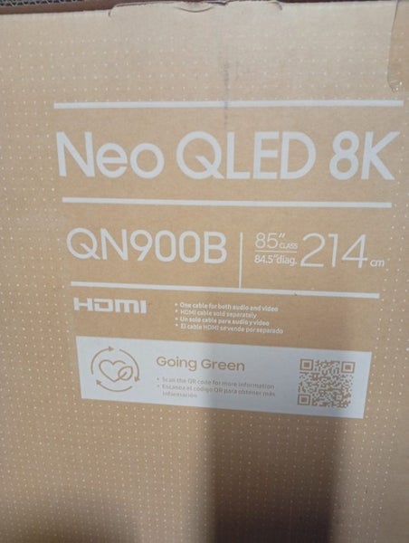 QLED 8k 85" TV bracket and sound system62929687364226114