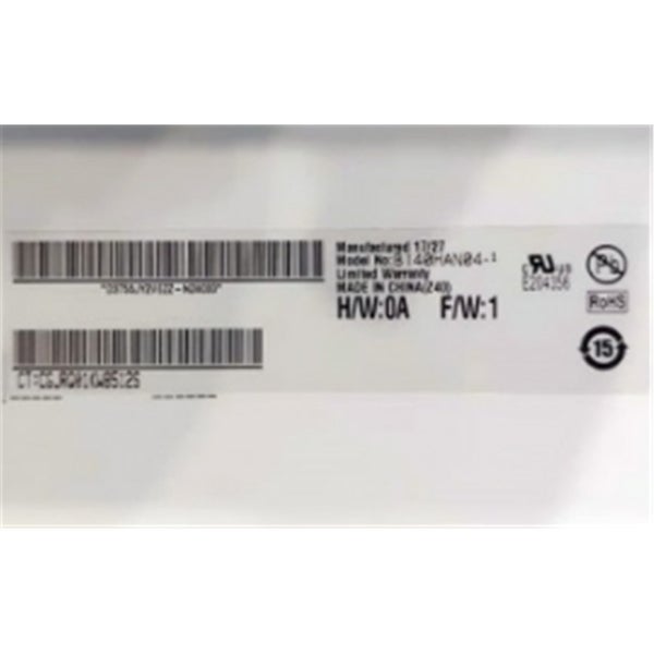 OEM 14" 1920x1080 30Pin LED Glossy Screen Panel (Without Screw Holes) / 12 Carousel 3