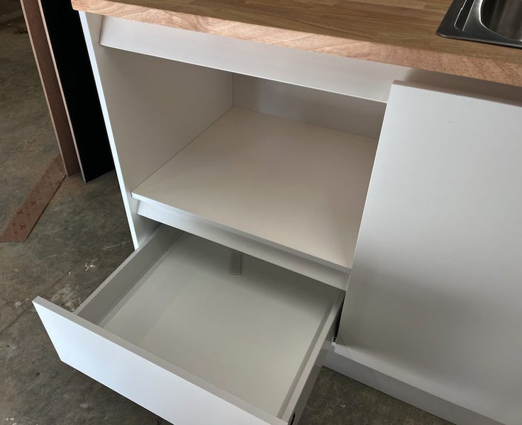 Ready Now! Kitchenette with appliance shelf / new 1650-mm wide *Fully Assembled*62972918324867113
