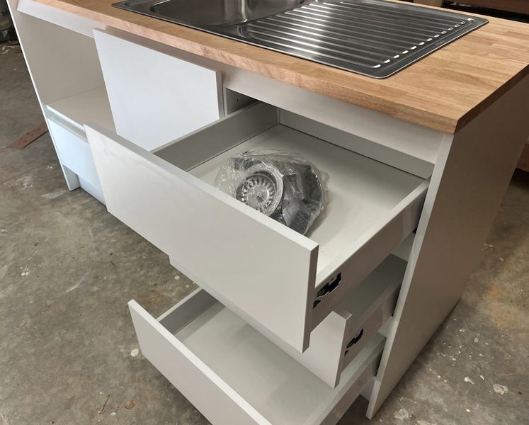Ready Now! Kitchenette with appliance shelf / new 1650-mm wide *Fully Assembled*62972918324867114