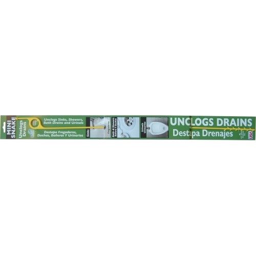 Drain Cleaner - Mini Snake Unclog Wand Drain King Carousel 1