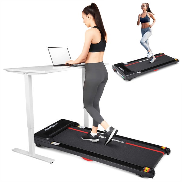 Dynaspace L1 Under Desk Treadmill 1.75HP Portable Walking Pad Carousel 2