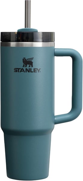 Stanley Quencher H2.0 FlowState Tumbler Water Bottle - 880ml, Blue Spruce Carousel 1