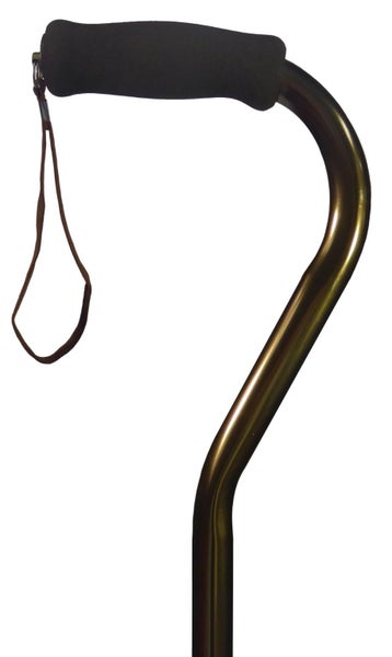 Swan Handle Walking Cane - Bronze Lightweight Walking Stick Carousel 2