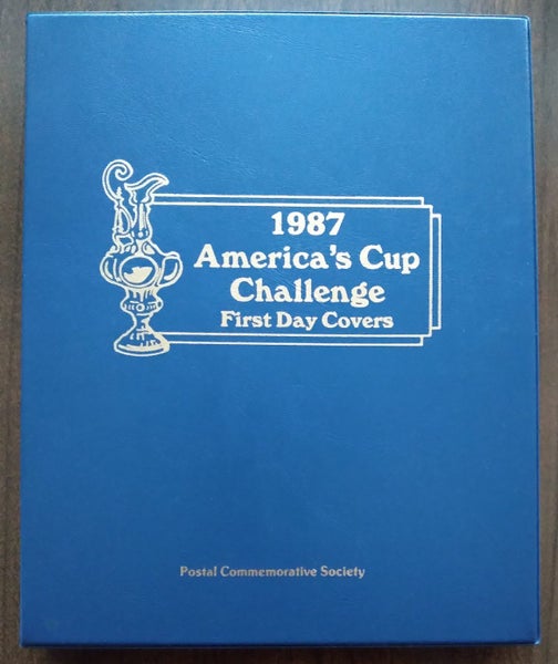 1987 AMERICA’S CUP CHALLENGE FIRST DAY COVERS Carousel 1