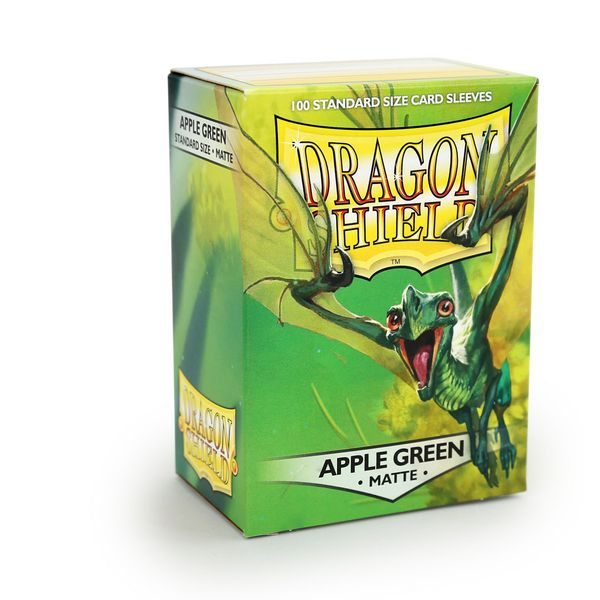 Dragon Shield: Sleeves – Matte – Apple Green Carousel 1