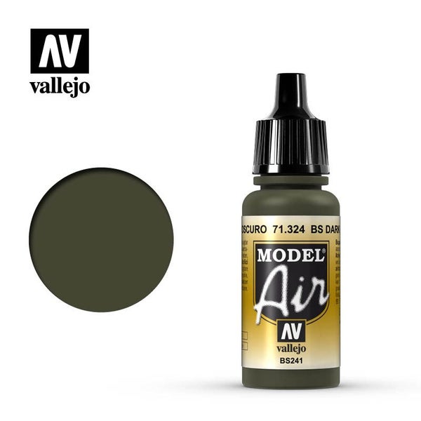 Vallejo - Model Air - BS Dark Green 17 ml64475896292226110