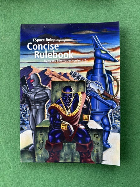 FSpaceRPG Concise rulebook 4.2 perfect bound + CD Carousel 2