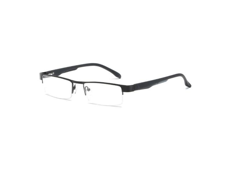 RBENN Men Business Reading Glasses Vintage Metal Half Frame Presbyopia Eyewear Carousel 1