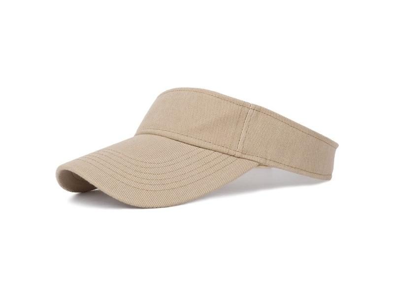 Summer Men Women Cotton Adjustable Visor UV Protection Sunscreen Cap Carousel 1