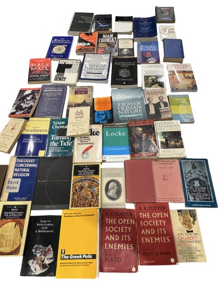 Mixed lot - philosophy, poetry religious studies collection Carousel 1