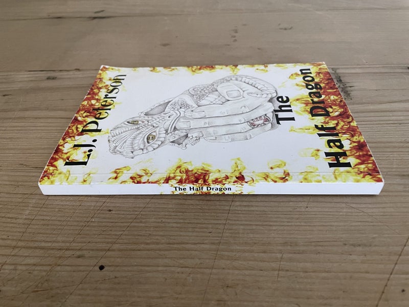 The Half Dragon by L.J. Peterson - Large Paperback Carousel 2