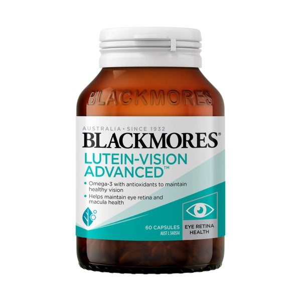 Blackmores Lutein-Vision Advanced 60 Capsules Carousel 1