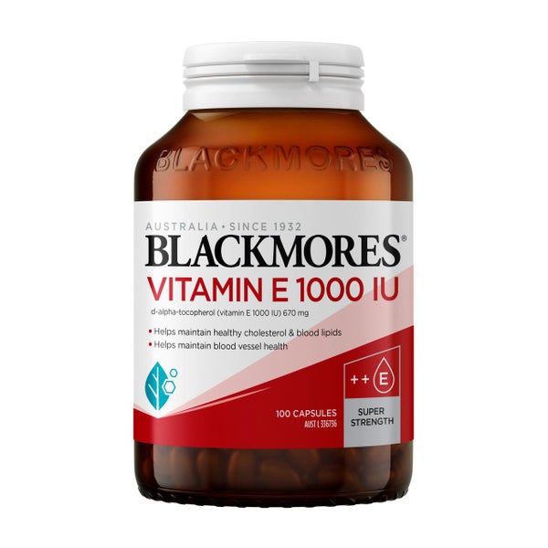 Blackmores Vitamin E 1000 IU 100 Capsules Carousel 1