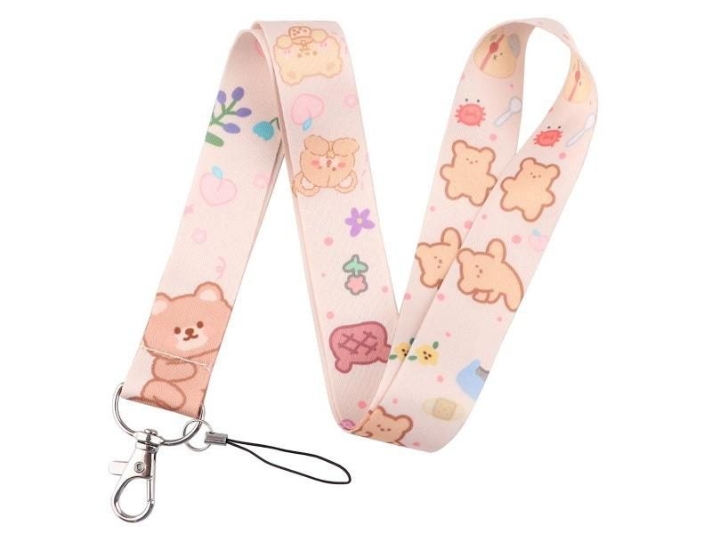 Minimalist Phone Lanyard Simple Style Neck Strap Keychain Carousel 1