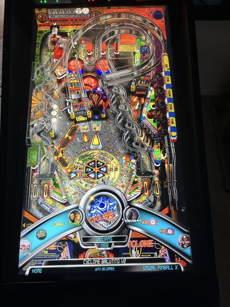 28” 4K Creatures virtual pinball machine Carousel 10