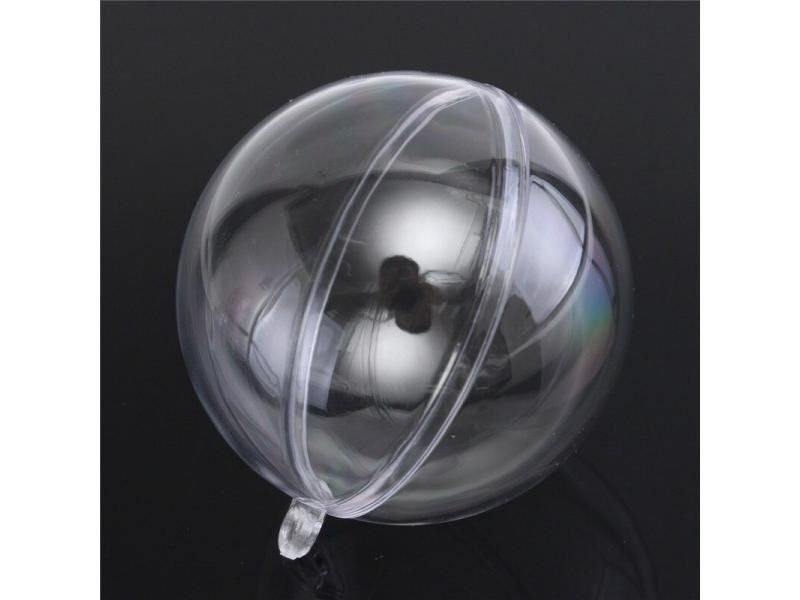 5Pcs/Set Clear Bath Bomb Molds In Round Heart Egg Shape Carousel 1