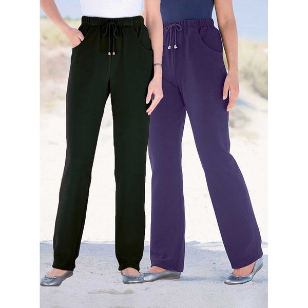 4 pack of fleece pants - size 14 - Grape / Black / silver / airforce - warm as!629673621625611110