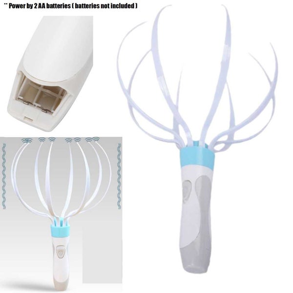 Brand New Vibration Head Massager Neck Massage 8 Fingers *Sale NOW* Carousel 2